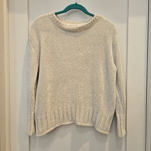 Max Studio Chenille Boat Neck Sweater